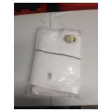 Spa Plush Oversized Bath Towel Dark Gray Embroidered - Thresholdâ¢: Cotton Terry, Fade-Resistant, 550 GSM