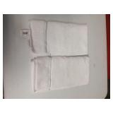 Spa Plush Hand Towel Almond Embroidered - Thresholdâ¢: Cotton, Fade-Resistant, OEKO-TEX Certified (SET OF 2)