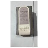 Full 400 Thread Count Performance Flat Sheet Classic Gray - Thresholdâ¢: Cotton Sateen, Machine Washable, STANDARD 100 by OEKO-TEX