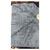 20\"x34\" Performance Plus Cotton Reversible Bath Rug/Runner Turquoise - Threshold: Machine Washable, Low Pile, OEKO-TEX Certified