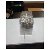 Sea Team 155-Pack Assorted Shatterproof Christmas Ball Ornaments Set Decorative Baubles Pendants with Reusable Hand-held Gift Package for Xmas Tree (Champagne)