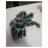 50 Feet Christmas Tinsel Garland, Metallic Twist Garland for Christmas Tree Xmas Indoor Decorations (Green White)