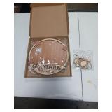 Christmas Grandkids Name Sign Snowman Tag