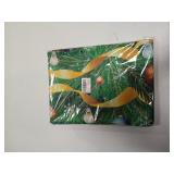 Christmas garage door decor