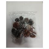 Natural Pine Cone Christmas Ornaments