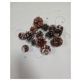 Natural Pine Cone Christmas Ornaments