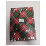 Whaline 100 Sheets Christmas Tissue Paper Buffalo Plaid Wrapping Paper Red Green White Gift Wrapping Tissue Rustic Art Papers Crafts for Xmas Small Business Gift New Year DIY Decor