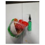 5 Pcs 24 Inch Inflatable Christmas Ornaments Oversized Hanging Christmas Balls Outdoor Christmas Decorations for Xmas Lawn Yard Porch Indoor Decor (Multicolor)