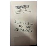 Thiccywoov 12 pcs Christmas Garland Wreath Home Garden (White)