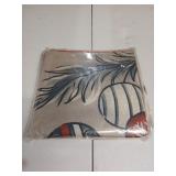 Selmad Christmas Santa Claus Snowman Throw Pillow Cover (Set of 4), 18â x 18âChristmas Tree Ornaments Holly Berries Hohoho Red Cushion Case, Let It Snow Winter Holiday Home Decoration Pillow