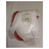 12 Fancy Christmas Santa Hats with 12 Jingle Bell Necklaces Bulk for Christmas Party Favor Photo Booth; One Size Fits All.