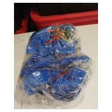 Blue Chrismas Ribbon Set