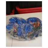 Blue Chrismas Ribbon Set