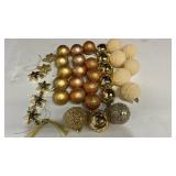 36 Piece Rose Gold Christmas ornaments