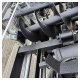 Unused 2025 JCT Skid Steer Hydraulic Auger Drive & Bits (quick attach,12 in.& 18 in. Alloy bits)