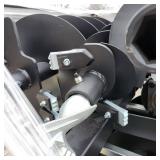 Unused 2025 JCT Skid Steer Hydraulic Auger Drive & Bits (quick attach,12 in.& 18 in. Alloy bits)