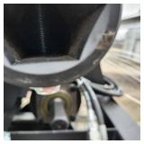 Unused 2025 JCT Skid Steer Hydraulic Auger Drive & Bits (quick attach,12 in.& 18 in. Alloy bits)