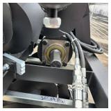 Unused 2025 JCT Skid Steer Hydraulic Auger Drive & Bits (quick attach,12 in.& 18 in. Alloy bits)