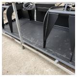 Unused 2025 JCT Skid Steer Grapple Bucket | 84in