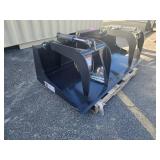 Unused 2025 JCT Skid Steer Grapple Bucket | 84in