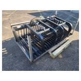 Unused 2025 JCT Skid Steer Rock Grapple Bucket | 84in