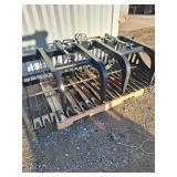 Unused 2025 JCT Skid Steer Rock Grapple Bucket | 84in