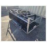 Unused 2025 JCT Skid Steer Rock Grapple Bucket | 84in