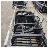 Unused 2025 JCT Skid Steer Rock Grapple Bucket | 84in