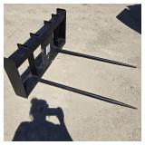Unused JCT Skid Steer Bale Spears