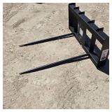 Unused JCT Skid Steer Bale Spears