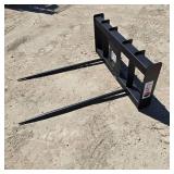 Unused JCT Skid Steer Bale Spears