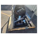 Unused 2025 JCT Skid Steer Hydraulic Auger Drive & Bits