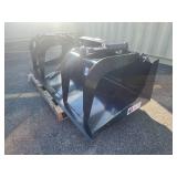 Unused 2025 JCT Skid Steer Grapple Bucket | 84in