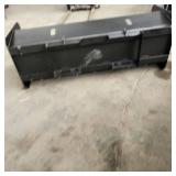 Unused 2025 JCT 84" Skid Steer Snow Pusher