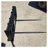 Unused JCT Skid Steer Bale Spears