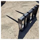 Unused JCT Skid Steer Bale Spears