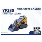 Unused INFRONT 23.5HP Skid Steer Loader Model: YF380