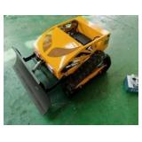 Unused Remote-Control Lawn Mower with Snow Shovel | YF800