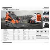 Unused INFRONT 23.5HP Skid Steer Loader Model: YF380