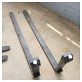 Unused Skid Steer Forks – Heavy-Duty Skid Steer Attachment