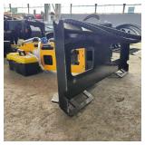 Unused Hydraulic Breaker Hammer Skid Steer Attachment