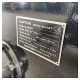 Unused CK-MB27F Concrete Mixing Bucket Skid Steer Attachment | 27-inch