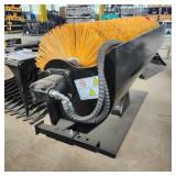 Unused CK-SE61 Skid Steer Sweeper Attachment | 61-inch