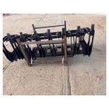Unused CK-CLG72C Curved Log Grabber Skid Steer Attachment 72-inch