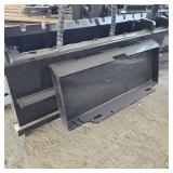 Unused MINI Skid Steer SIDE SHIFT Hydraulic Pallet Fork  Attachment