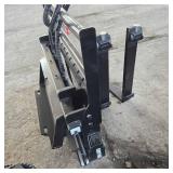 Unused MINI Skid Steer SIDE SHIFT Hydraulic Pallet Fork  Attachment