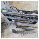 Unused MINI Skid Steer SIDE SHIFT Hydraulic Pallet Fork  Attachment