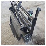 Unused MINI Skid Steer SIDE SHIFT Hydraulic Pallet Fork  Attachment