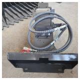 Unused MINI Stump Grinder | CK-SZYMLJ Mini Skid Steer Loader Attachment