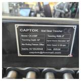 Unused MINI Skid Steer Hydraulic Trencher Attachment with Chain Drive System